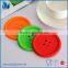2016 OEM Durable Fashion Custom Coaster Silicone