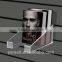 Hot selling factory price wall mounted acrylic book holder acrylic magazine rack