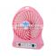 2016 new gadgets promotion battery operated fan, Desk mini fan with USB chargeable