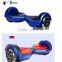 Pure color Smart lamborghini skateboard hover board 8 inchLED light two wheels self balancing scooter bluetooth