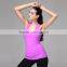 Power yoga tank tops in low MOQ with cheap price breathable sports wear