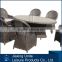 2016 new design of outdoor rattan dining sofa set UNT-R-1107