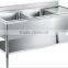 Hotel Used Commercial Stainless Steel Kitchen Sink GR-310A