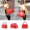 Fashion Woman Jelly Clear Bucket Shoulder Bag PVC 2 in1 Handbag Purse Tote