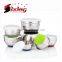 Hot Sale Stainless Steel Salad Bowl / Mixing Basin Set With Silicone Bottom