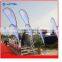 aluminum pop up beach banner flag