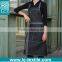 Custom no Minimum Urban Stylish Bib Waist Uniform Restaurant Bar Waiter Chef Denim Apron