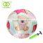 16 inch Inflatable Fabric covered beach ball for whole