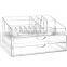 Acrylic Jewelry & Cosmetic/makeup Organizer (1 Top 2 Drawers)-MK-B-0178