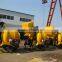 Simple mini concrete mixer JZC350 using diesel power