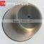 Top end stainless spinning round metal lamp shade