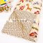 Infant kids anti kicking sleeping bag quilt for four seasons 100% cotton fabric and quilt natural forest style