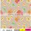 JY-3640 Laminated PVC tablecloth with non-woven/flannel backing( golden/silver partial printing)