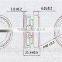 Outer-magnet 40mm 4ohm 3w paper cone speaker
