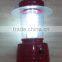 12 volt charge LED camping light with 6V rechargeable battery