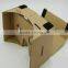 Cheap Bulk price google cardboard vr glasses