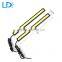 Guangzhou high power 17cm car led daytime running light cover with metal