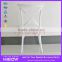 Stackable wedding chair wholesale cross back chair H011