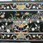 Rectangular Marble Inlay Table Tops , Stone inlaid table top, Marble dinning Table top