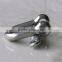 polishing stainless steel wire rope D type shackle with pin