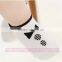 wholesale custom baby boys white ankle socks