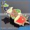 Free custom drum badges factory price wholesale