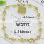 Fashion latest gold bracelet design for girls