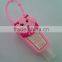 2016 Silicone Animal Key Ring Business Gift Key Rings Chains