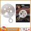 metal cappuccino coffee stencil set