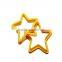 Silicone Material mini star shape egg mold with two items