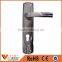 Multi kinds of Commercial zinc alloy plate door handle flat door handle manufacturer
