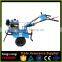 Gear Transmission Diesel Fuel Power Engine Rotary Tiller Cultivators With Plough For Sale