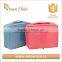 Wholesale 600D polyester cosmetic makeup bag with zippered closure