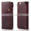 Retro Oil Wax Leather, Flip Cowhide Leather Phone Case For iPhone6/6s/plus