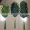 CHY070917 Garden decoration foliage green petel leaf/decorative areca leaf