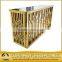 Golden Wedding Table Metal Bar Table With Stainless Steel