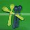 bamboo fiber colorful eco-friendly spoon