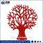Red Resin Artificial Tree Without Leaves