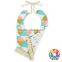 2017 new baby product double side printed cotton newborn baby bibs