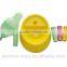 Removable plastic pet dog water feeder set