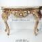 Reproduction Baroque Style Living Room Furniture Set Console Table