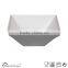 embossed White square white square dinner set