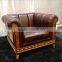 BISINI Latest Leather Single Square Sofa