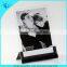 Metal Screws photo frame pop up display stand with 3 photos