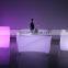 elegant casino led chair, comfortable casaul party chair, rechargeable led bar or cafe furniture
