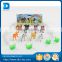 funny wooden animal toy soft plastic farm animal toy made in China magnet toy plush animal magnet
