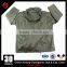 Custom Wholesale Military Olive Green Rain Poncho Raincoat With Hood