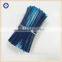 PET plastic without metal wire twist ties for food packaging