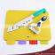 Eco-friendly stainless steel knife set with cutting board (HKP-S01)