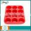 Custom Non-Stick Silicone Fish Shape Hamburger Bun Baking Pan